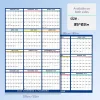 Calendario de Pared 2025 XXL – Planificador Anual Vertical u Horizontal 60x91 cm