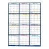 Calendario de Pared 2025 XXL – Planificador Anual Vertical u Horizontal 60x91 cm