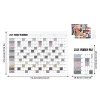 Calendario de Pared 2025 Reutilizable – Planificador Anual 74x52 cm con To-Do List y Agenda