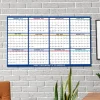Calendario de Pared 2025 XXL – Planificador Anual Vertical u Horizontal 60x91 cm