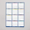 Calendario de Pared 2025 XXL – Planificador Anual Vertical u Horizontal 60x91 cm