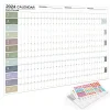 Calendario Kawaii 2025 de Pared – Planificador Anual 74x52 cm con To Do List y Agenda
