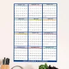 Calendario de Pared 2025 XXL – Planificador Anual Vertical u Horizontal 60x91 cm