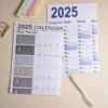 2025 2024 Calendar Planner Sheet Large Wall Calendar Kawaii To Do List Planner Target List Schedule Organizer Office Supplies