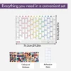 2025 365 Day Poster Calendar Annual Wall Calendar With Colored Stickers Wall Hanging Yearly Planner Monthly Home Accessories