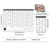 2025 2024 Calendar Planner Sheet Large Wall Calendar Kawaii To Do List Planner Target List Schedule Organizer Office Supplies