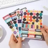 2025 2024 Calendar Planner Sheet Large Wall Calendar Kawaii To Do List Planner Target List Schedule Organizer Office Supplies