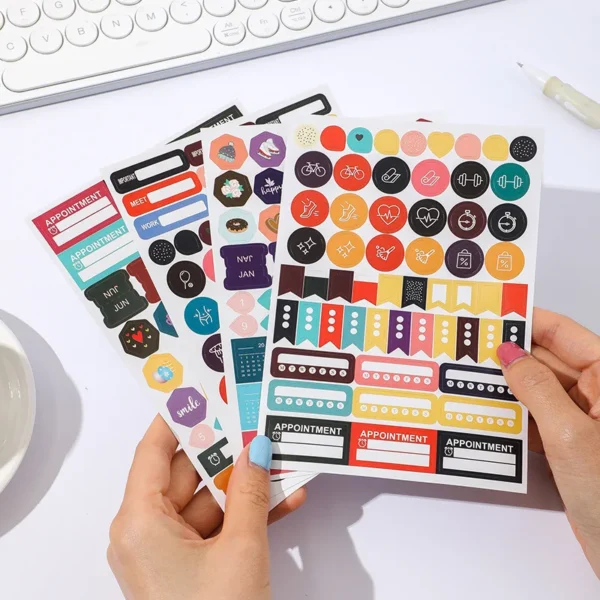 2025 2024 Calendar Planner Sheet Large Wall Calendar Kawaii To Do List Planner Target List Schedule Organizer Office Supplies