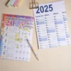 2025 2024 Calendar Planner Sheet Large Wall Calendar Kawaii To Do List Planner Target List Schedule Organizer Office Supplies