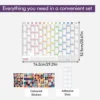 2025 365 Day Poster Calendar Annual Wall Calendar With Colored Stickers Wall Hanging Yearly Planner Monthly Home Accessories