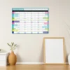 Yearly Wall Calendar Large 2026 Wall Calendar Poster 12 Month Paper Big Planner Monthly Giant Annual Planner For School