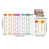 2025 Yearly Wall Calendar Full Year Annual Wall Calendar in One Page 12 Month Planner with Stickers for Office School Supplies