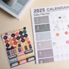 2025 2024 Calendar Planner Sheet Large Wall Calendar Kawaii To Do List Planner Target List Schedule Organizer Office Supplies