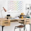 2025 365 Day Poster Calendar Annual Wall Calendar With Colored Stickers Wall Hanging Yearly Planner Monthly Home Accessories
