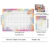 2025 2024 Calendar Planner Sheet Large Wall Calendar Kawaii To Do List Planner Target List Schedule Organizer Office Supplies