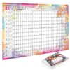 2025 2024 Calendar Planner Sheet Large Wall Calendar Kawaii To Do List Planner Target List Schedule Organizer Office Supplies
